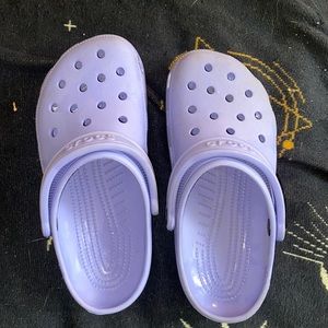 Light purple crocs